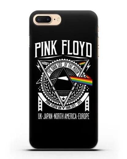 Чехол Pink Floyd с логотипом тура 1972-1973 The dark side of the moon силиконовый для iPhone 7 Plus