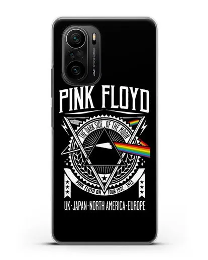 Чехол Pink Floyd с логотипом тура 1972-1973 The dark side of the moon силиконовый для Xiaomi Poco F3 Pro
