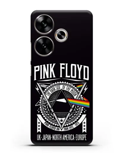 Чехол Pink Floyd с логотипом тура 1972-1973 The dark side of the moon силиконовый для Xiaomi Poco F6
