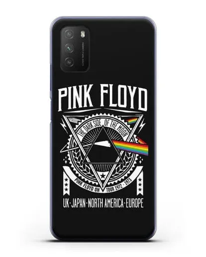 Чехол Pink Floyd с логотипом тура 1972-1973 The dark side of the moon силиконовый для Xiaomi Poco M3
