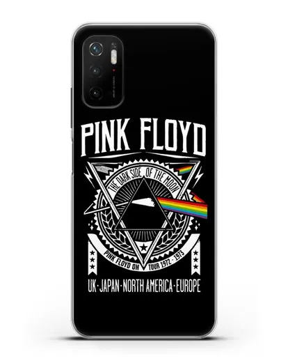 Чехол Pink Floyd с логотипом тура 1972-1973 The dark side of the moon силиконовый для Xiaomi Poco M3 Pro
