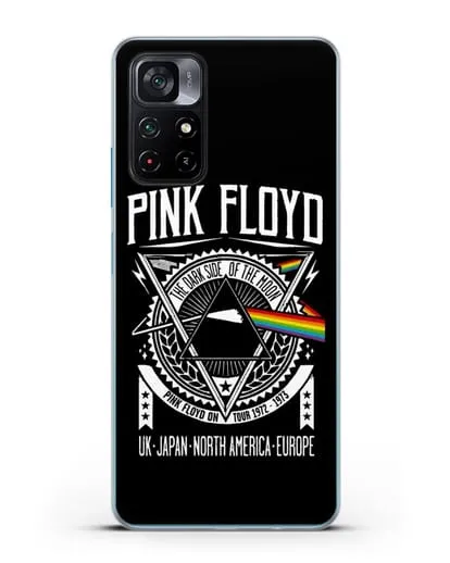 Чехол Pink Floyd с логотипом тура 1972-1973 The dark side of the moon силиконовый для Xiaomi Poco M4 Pro 5G