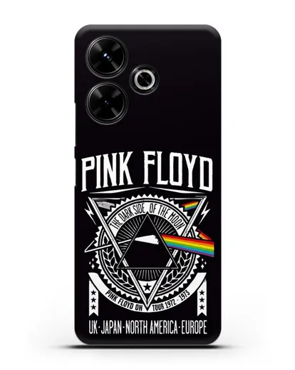 Чехол Pink Floyd с логотипом тура 1972-1973 The dark side of the moon силиконовый для Xiaomi Poco M6