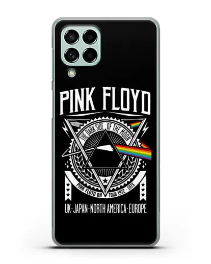 Чехол Pink Floyd с логотипом тура 1972-1973 The dark side of the moon силиконовый для Samsung Galaxy M53 [SM-M536]