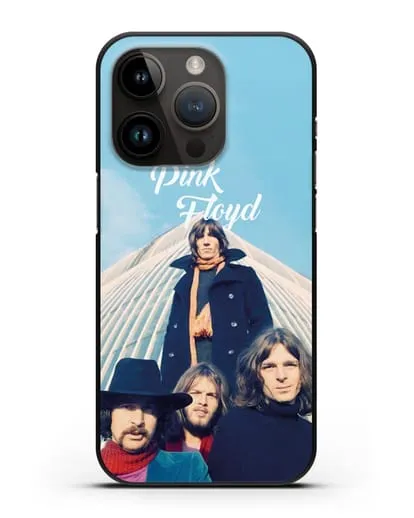 Чехол с фотографией Pink Floyd силиконовый для iPhone 14 Pro
