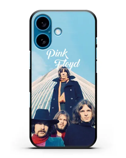 Чехол с фотографией Pink Floyd силиконовый для iPhone 16