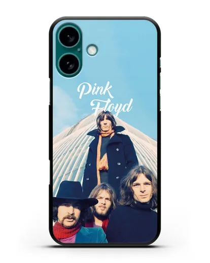 Чехол с фотографией Pink Floyd силиконовый для iPhone 16 Plus