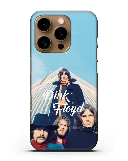 Чехол с фотографией Pink Floyd силиконовый для iPhone 16 Pro