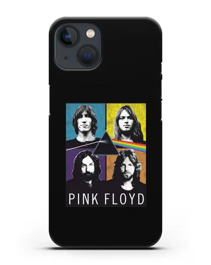 Чехол с картинкой Pink Floyd силиконовый для iPhone 13