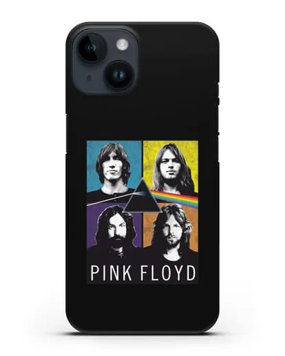 Чехол с картинкой Pink Floyd силиконовый для iPhone 14
