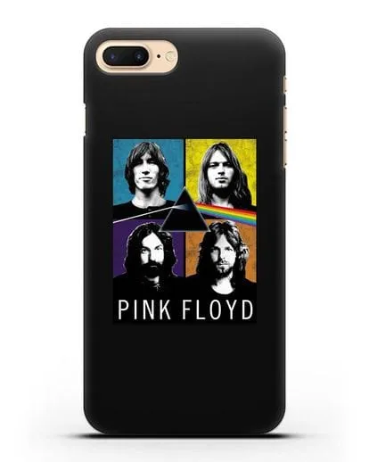 Чехол с картинкой Pink Floyd силиконовый для iPhone 7 Plus