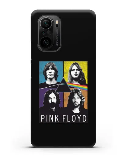 Чехол с картинкой Pink Floyd силиконовый для Xiaomi Poco F3