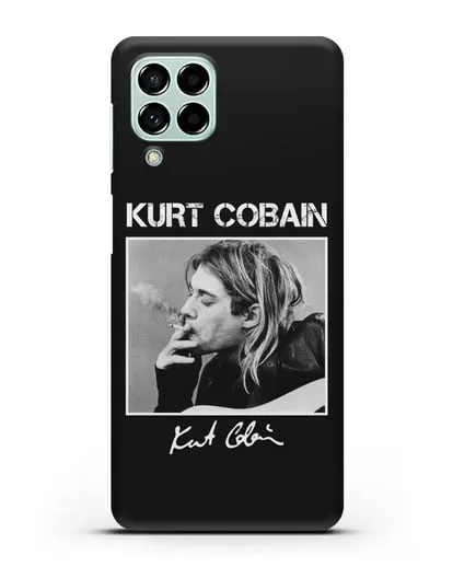 Чехол с фотографией Курт Кобейн силиконовый для Samsung Galaxy M53 [SM-M536]