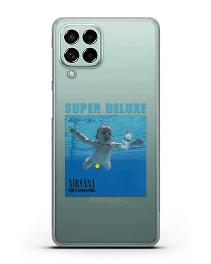Чехол Nirvana с постером альбома Nevermind силиконовый для Samsung Galaxy M53 [SM-M536]