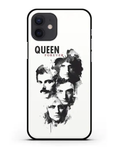 Чехол с картинкой Queen Forever силиконовый для iPhone 12