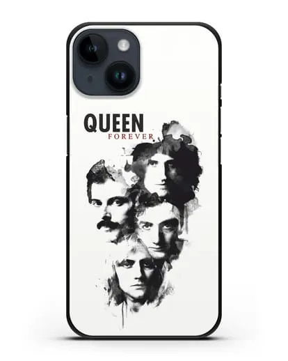 Чехол с картинкой Queen Forever силиконовый для iPhone 14