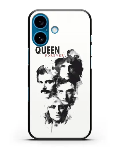 Чехол с картинкой Queen Forever силиконовый для iPhone 16