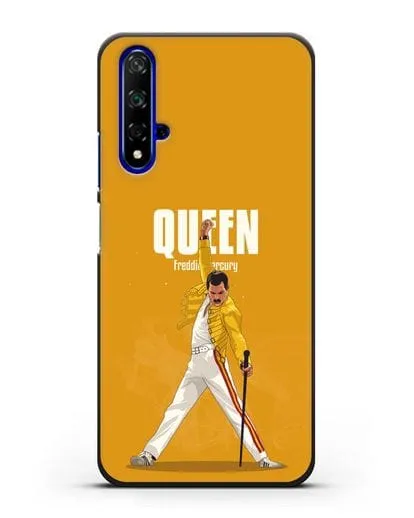 Чехол с иллюстрацией Queen Freddie Mercury силиконовый для Honor 20