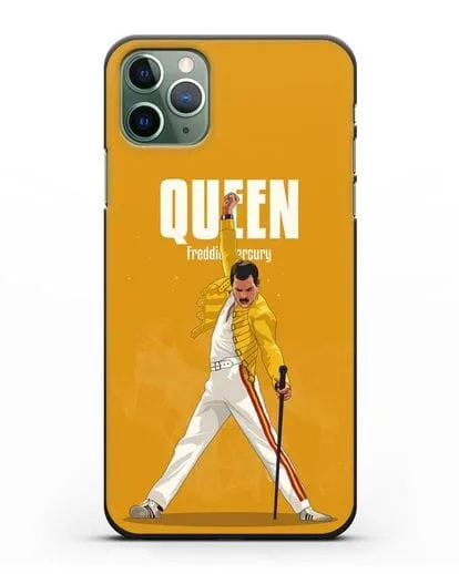 Чехол с иллюстрацией Queen Freddie Mercury силиконовый для iPhone 11 Pro Max