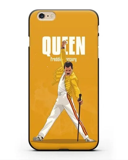 Чехол с иллюстрацией Queen Freddie Mercury силиконовый для iPhone 6 Plus