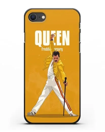 Чехол с иллюстрацией Queen Freddie Mercury силиконовый для iPhone SE 2020