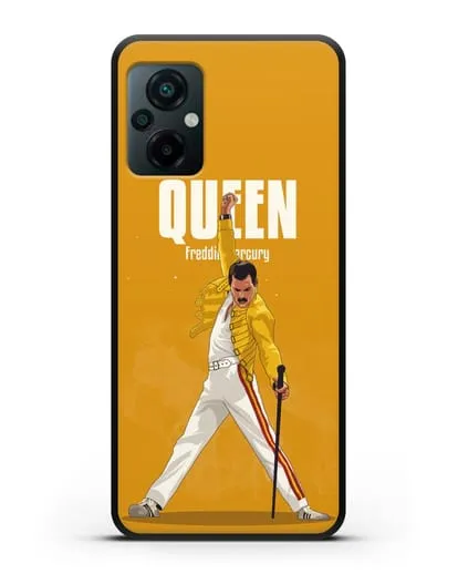 Чехол с иллюстрацией Queen Freddie Mercury силиконовый для Xiaomi Poco M5