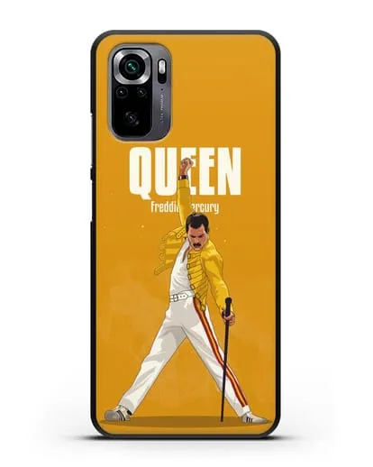 Чехол с иллюстрацией Queen Freddie Mercury силиконовый для Xiaomi Poco M5s