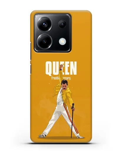 Чехол с иллюстрацией Queen Freddie Mercury силиконовый для Xiaomi Poco X6