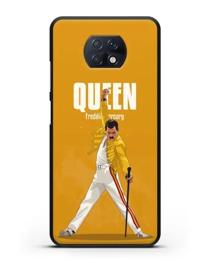 Чехол с иллюстрацией Queen Freddie Mercury силиконовый для Xiaomi Redmi Note 9T