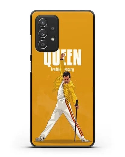 Чехол с иллюстрацией Queen Freddie Mercury силиконовый для Samsung Galaxy A53