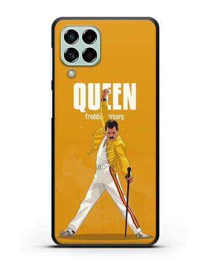 Чехол с иллюстрацией Queen Freddie Mercury силиконовый для Samsung Galaxy M53 [SM-M536]