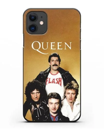Чехол с фотографией группы Queen силиконовый для iPhone 11