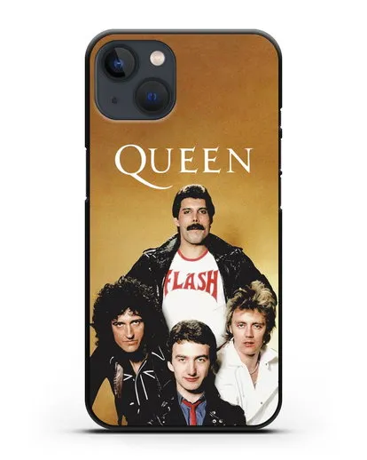 Чехол с фотографией группы Queen силиконовый для iPhone 13