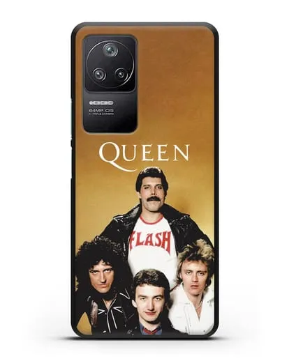 Чехол с фотографией группы Queen силиконовый для Xiaomi Poco F4