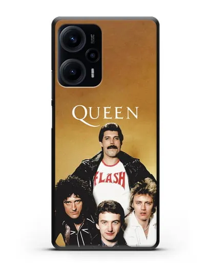 Чехол с фотографией группы Queen силиконовый для Xiaomi Poco F5