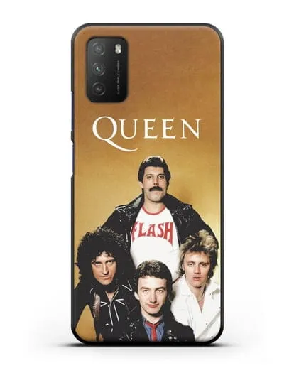 Чехол с фотографией группы Queen силиконовый для Xiaomi Poco M3