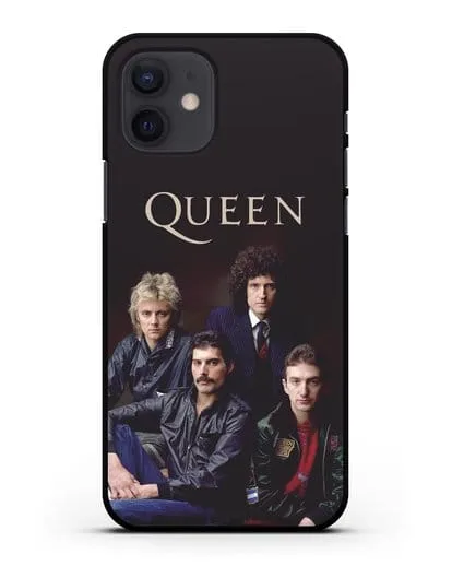 Чехол с изображением группы Queen силиконовый для iPhone 12