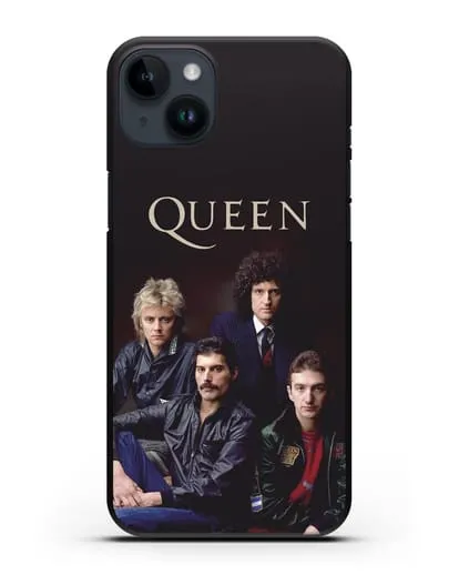 Чехол с изображением группы Queen силиконовый для iPhone 14 Plus