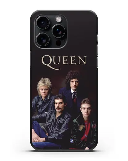 Чехол с изображением группы Queen силиконовый для iPhone 15 Pro Max