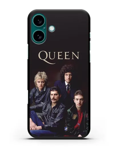 Чехол с изображением группы Queen силиконовый для iPhone 16 Plus