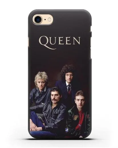 Чехол с изображением группы Queen силиконовый для iPhone 8