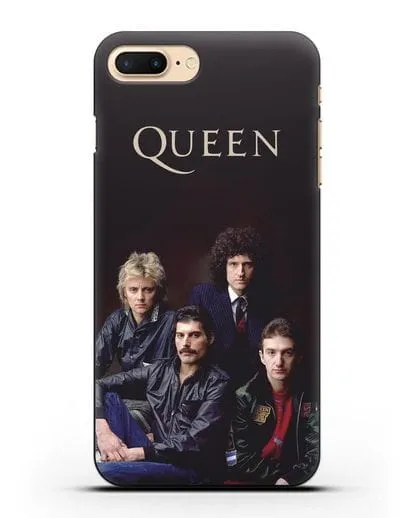Чехол с изображением группы Queen силиконовый для iPhone 8 Plus