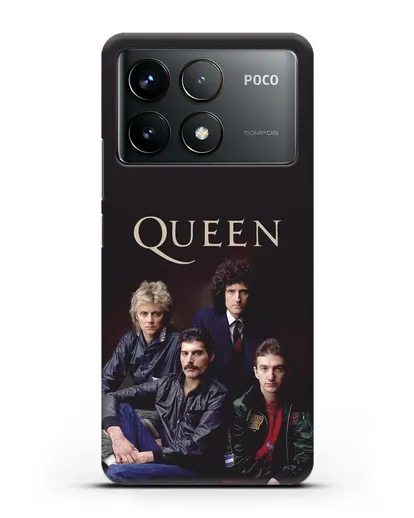 Чехол с изображением группы Queen силиконовый для Xiaomi Poco F6 Pro