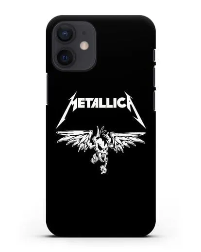 Чехол с символикой Metallica силиконовый для iPhone 12 mini