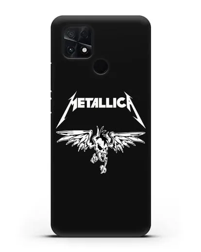 Чехол с символикой Metallica силиконовый для Xiaomi Poco C40