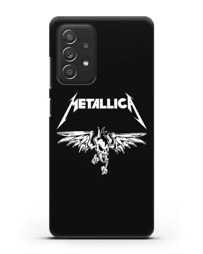 Чехол с символикой Metallica силиконовый для Samsung Galaxy A53