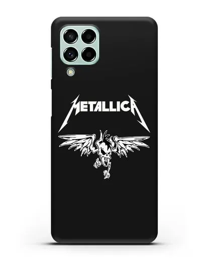 Чехол с символикой Metallica силиконовый для Samsung Galaxy M53 [SM-M536]