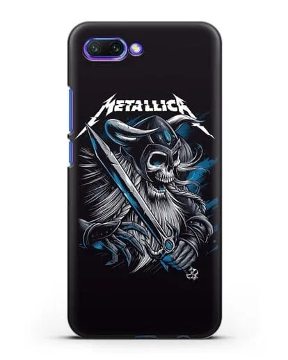Чехол с иллюстрацией Metallica силиконовый для Honor 10