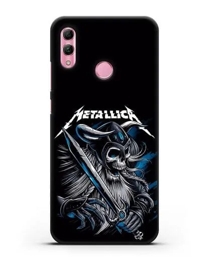 Чехол с иллюстрацией Metallica силиконовый для Honor 10 Lite