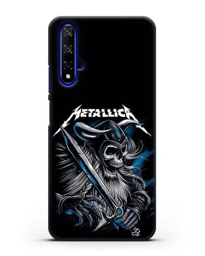 Чехол с иллюстрацией Metallica силиконовый для Honor 20